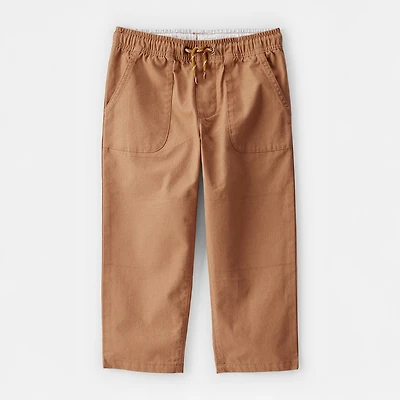 Carter's Toddler Boys Straight Regular Fit Pull-On Pant
