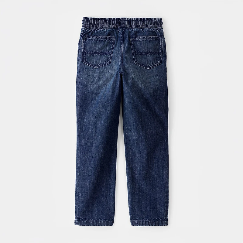 Carter's Little & Big Kid Boys Straight Regular Fit Pull-On Pant