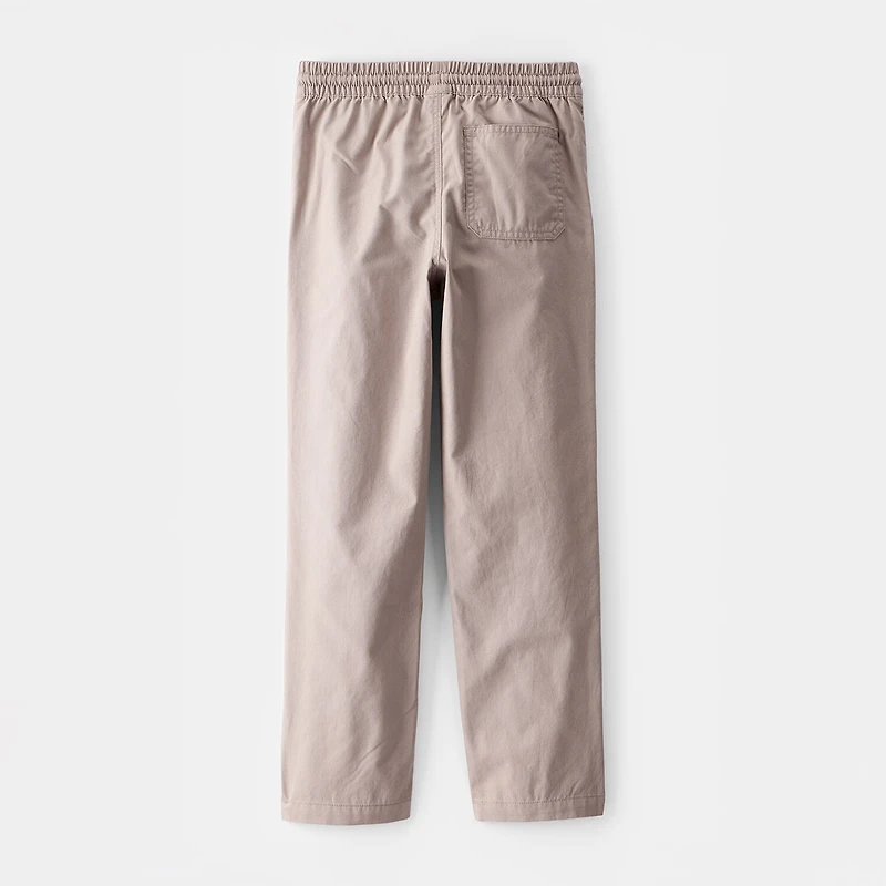 Carter's Little & Big Kid Boys Straight Regular Fit Pull-On Pant