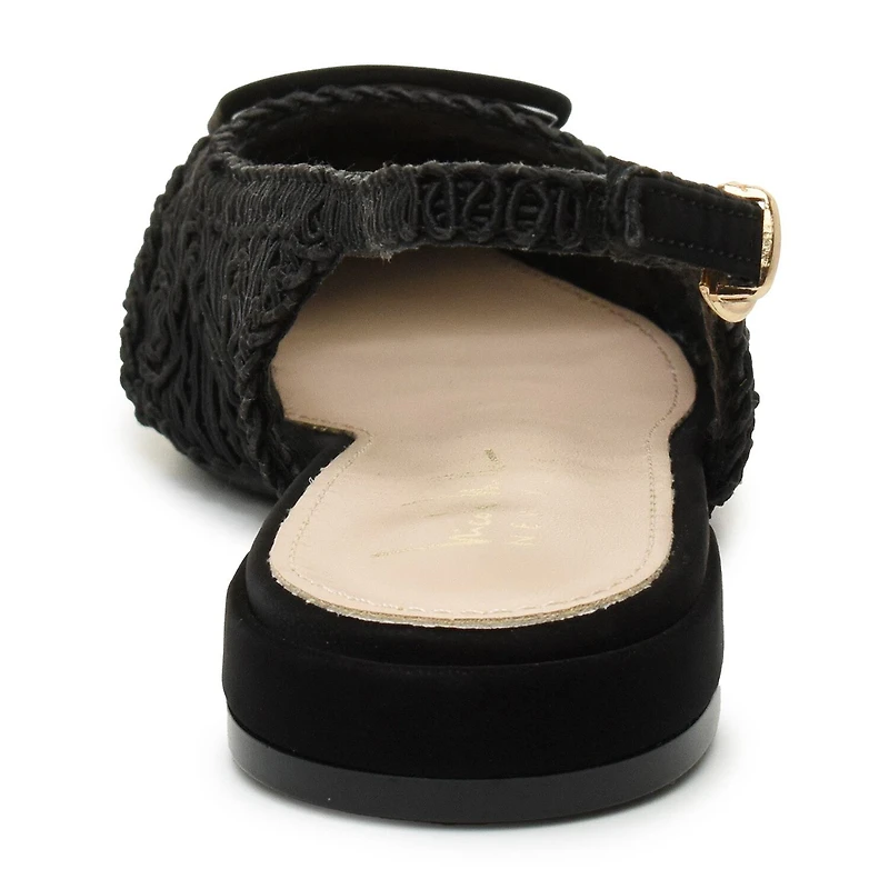 Nicole Miller Malky Sling Back Womens Pointed Closed Toe Slip-On Shoe