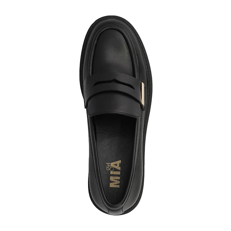 Mia Girl Mallia Womens Moc Closed Toe Loafers
