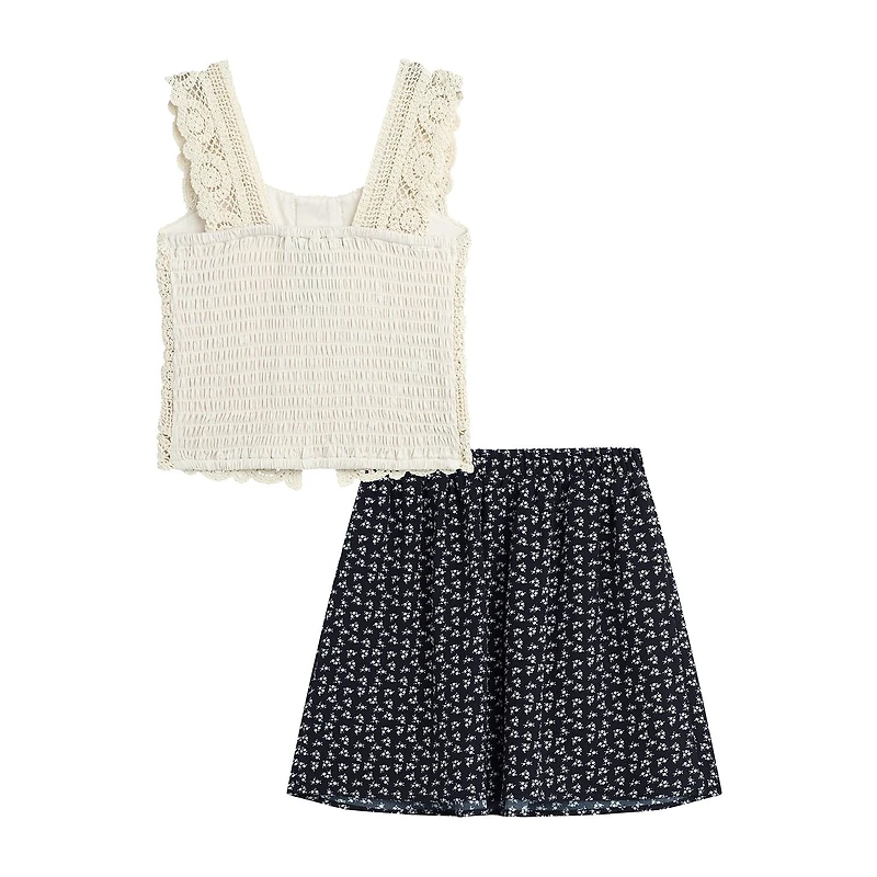 by&by girl Big Kid Girls 2-pc. Skirt Set