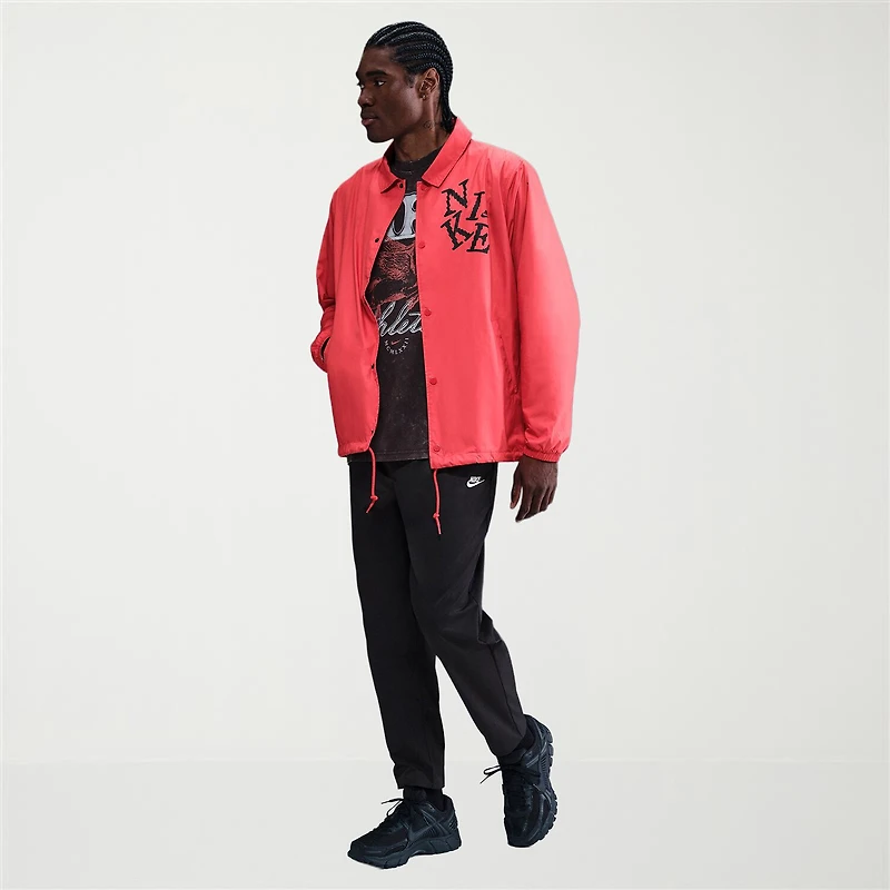 Nike Mens Tapered Mid Rise Relaxed Fit Active Pull-On Pant