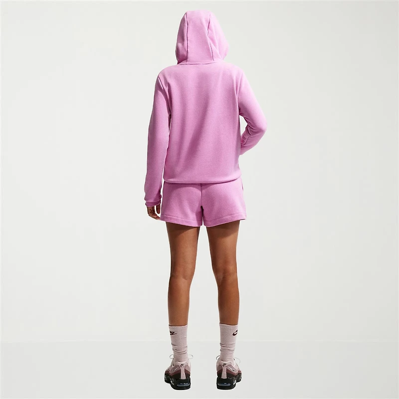 Nike Womens Mid Rise Drawstring Waist Active Pull-On Short