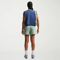 Nike Womens Mid Rise Drawstring Waist Active Pull-On Short