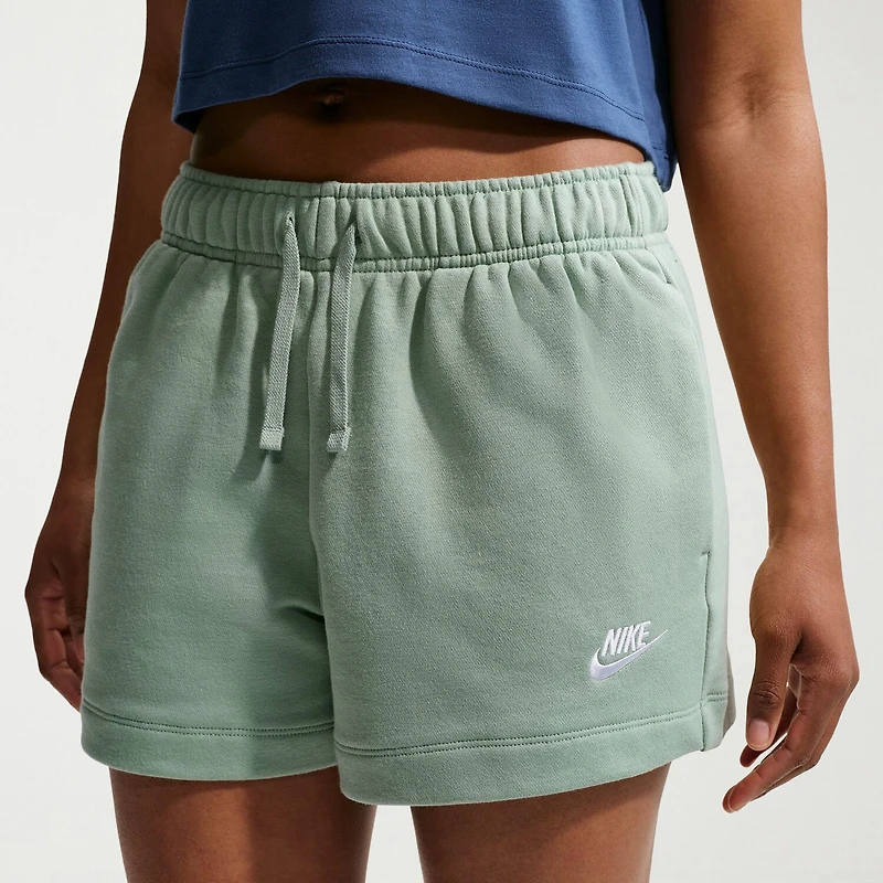 Nike Womens Mid Rise Drawstring Waist Active Pull-On Short