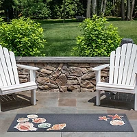 Liora Manne Frontporch Beachcomber Hand Tufted Washable Indoor Outdoor Rectangular Accent Rug