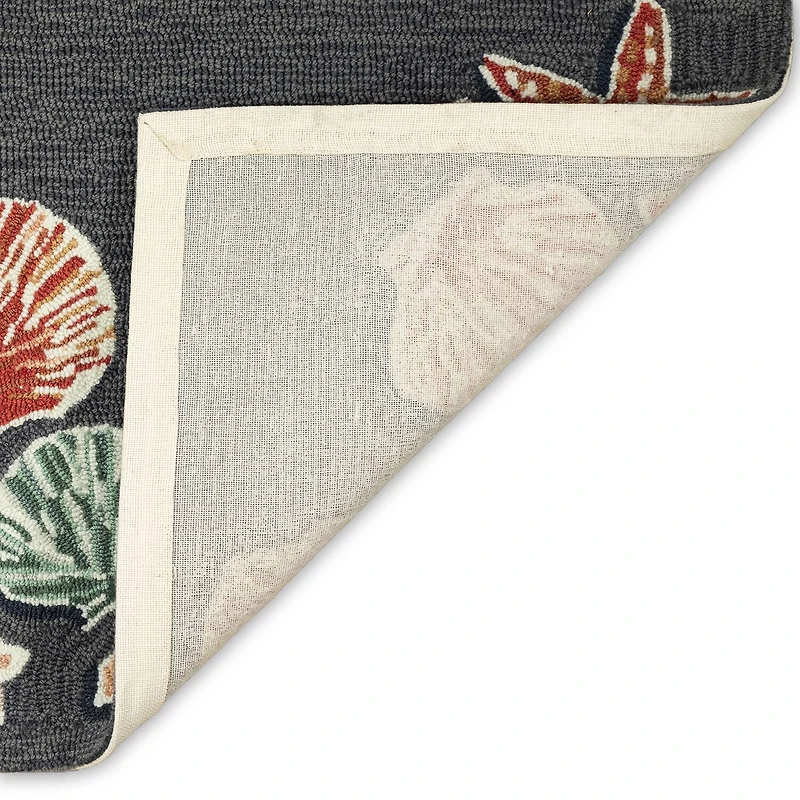 Liora Manne Frontporch Beachcomber Hand Tufted Washable Indoor Outdoor Rectangular Accent Rug