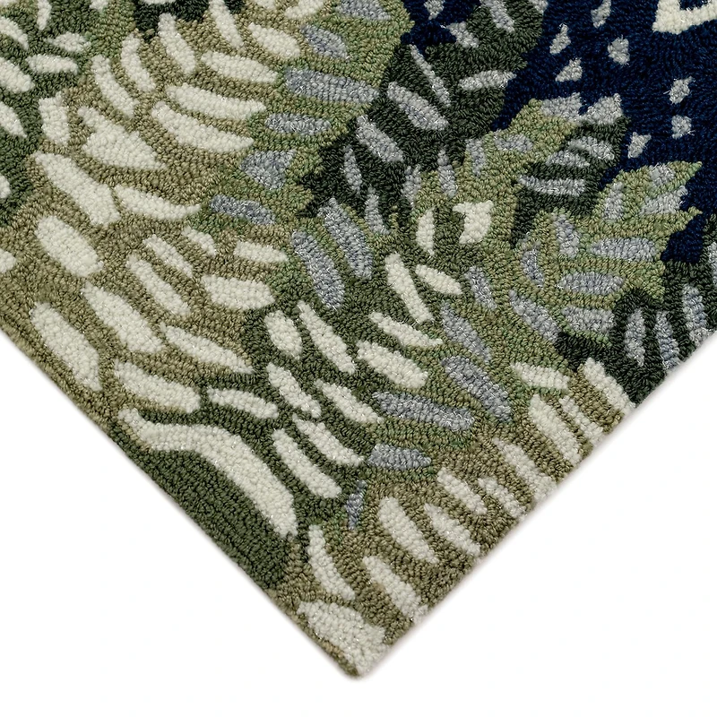 Liora Manne Frontporch Let It Snow Hand Tufted Washable Indoor Outdoor Rectangular Accent Rug