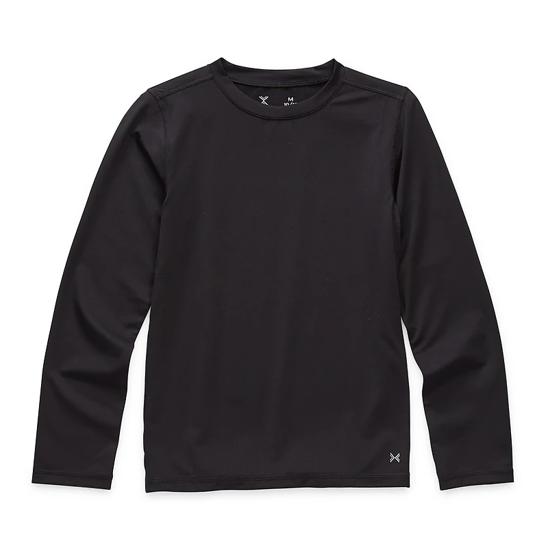 Xersion Little & Big Kid Boys Crew Neck Long Sleeve Active T-Shirt