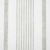 Linden Street Jameson Cotton Print Rod Pocket Sheer Single Curtain Panel
