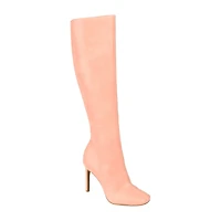 Journee Collection Womens Glenda Extra Wide Calf Stiletto Heel Dress Boots