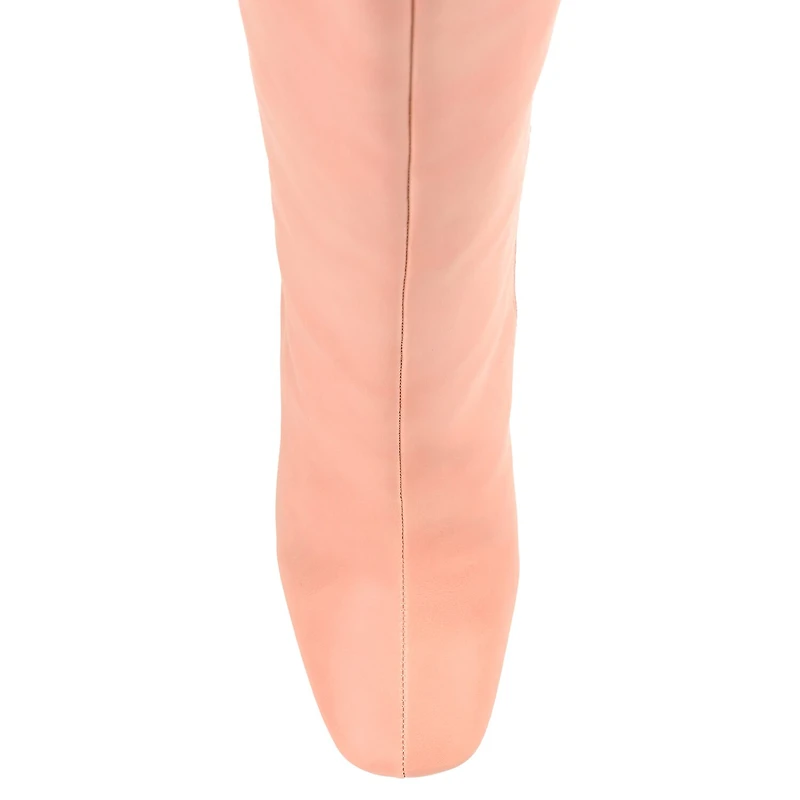 Journee Collection Womens Glenda Extra Wide Calf Stiletto Heel Dress Boots