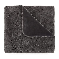 Linden Street Solid Plush Throw