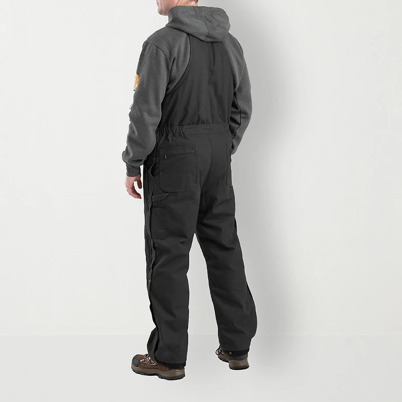 Berne Highland Washed Insulated Bibs Mens Big and Tall Workwear Overall