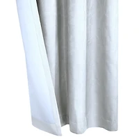 Thermaplus Margot Grommet Top Energy Saving 100% Blackout Single Curtain Panel