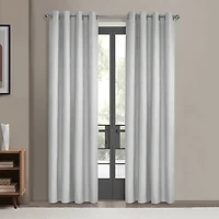 Thermaplus Margot Grommet Top Energy Saving 100% Blackout Single Curtain Panel