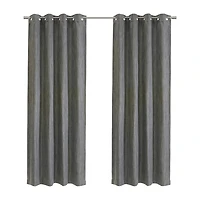 THERMALOGIC™ Bryson Grommet Top Energy Saving Blackout Single Curtain Panel