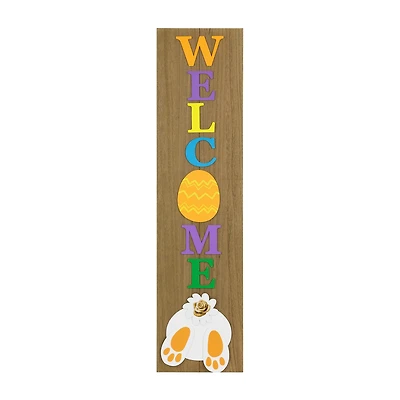 Northlight Gnomes And Eggs Easter Porch Sign