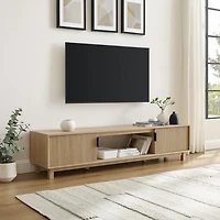 70" Reeded Fronts TV Stand