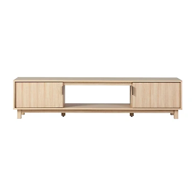70" Reeded Fronts TV Stand