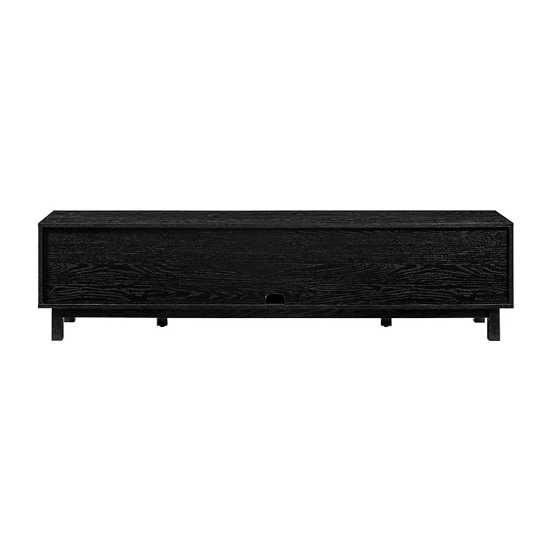 70" 2 Door Rattan TV Stand