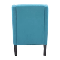 Linon Leckie Upholstered Wingback Chair