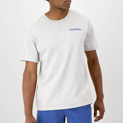 Champion Mens Crew Neck Short Sleeve Regular Fit Graphic T-Shirt