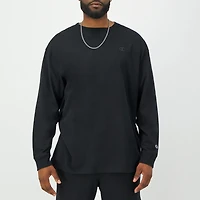 Champion Mens Crew Neck Long Sleeve Active T-Shirt