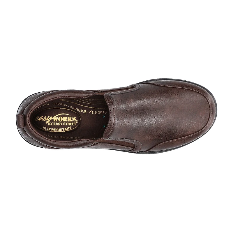 Easy Works By Street Garland Womens Moc Closed Toe Slip-On Shoe