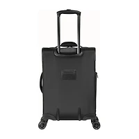 Wallybags Solutions 20 Inch Softside Expandable Carry-On Spinner Luggage
