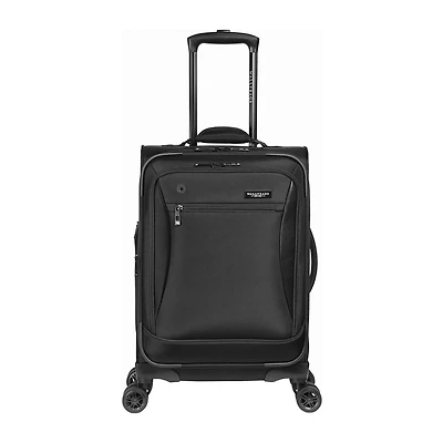 Wallybags Solutions 20 Inch Softside Expandable Carry-On Spinner Luggage