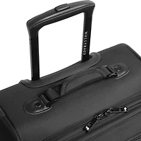 Wallybags Solutions 20 Inch Softside Expandable Carry-On Spinner Luggage