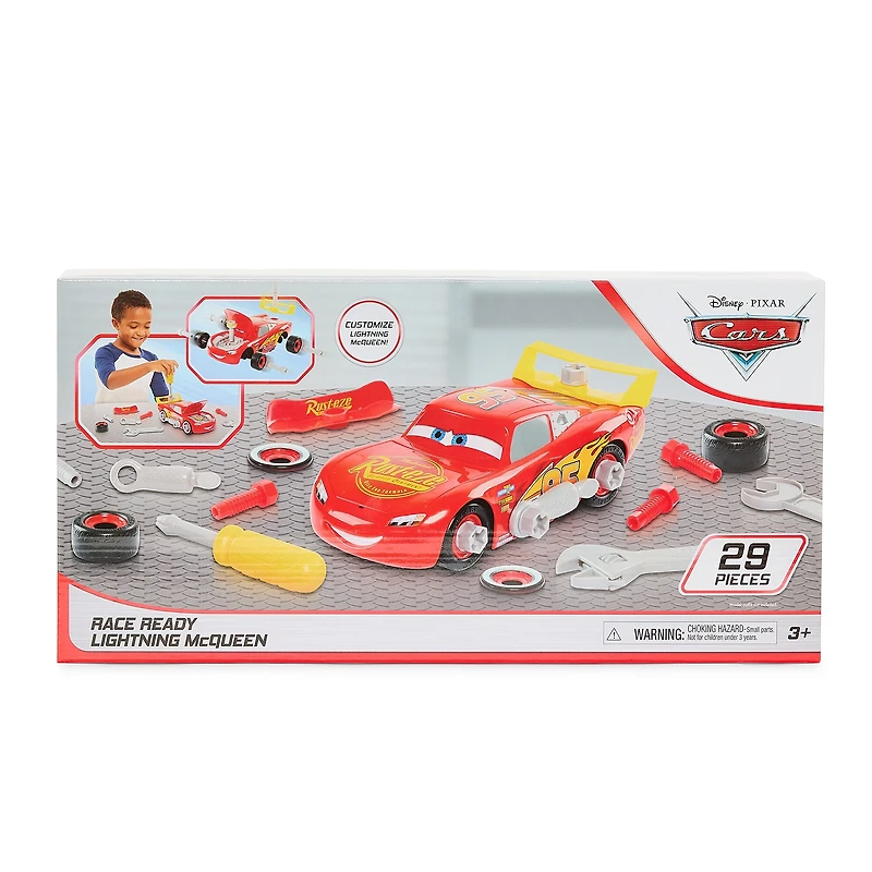 Disney Collection Just Play Lightning Mcqueen Tool Set 29-pc. Cars Toy Playset