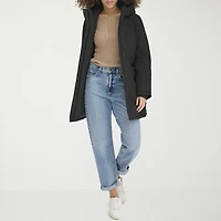 Dockers Womens Hooded Water Resistant Midweight Parka