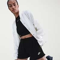 Nike Womens Mid Rise Drawstring Waist Active Pull-On Short