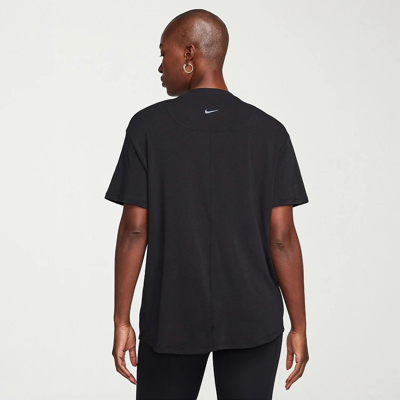Nike Womens Crew Neck Short Sleeve Quick Dry Active T-Shirt