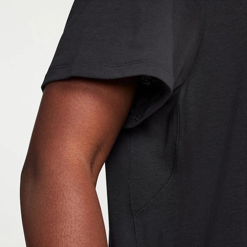 Nike Womens Crew Neck Short Sleeve Quick Dry Active T-Shirt
