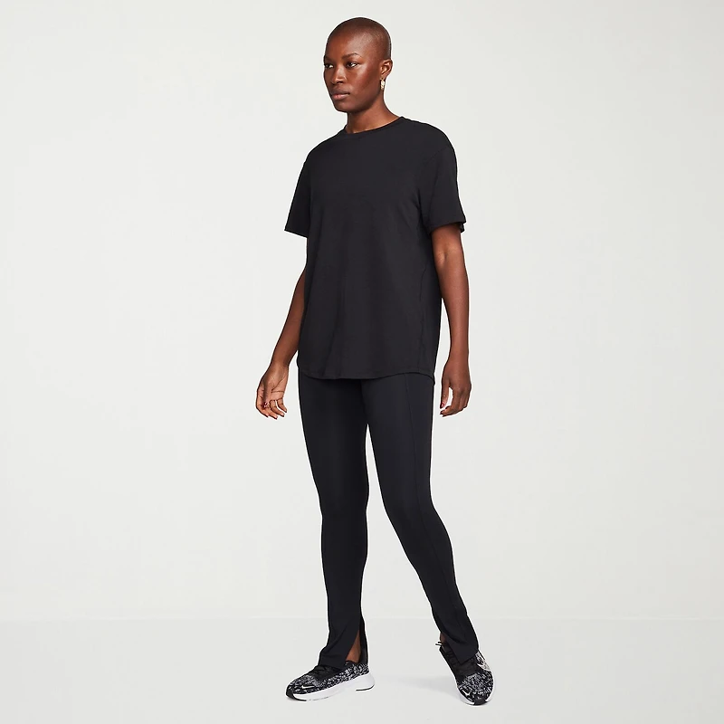 Nike Womens Crew Neck Short Sleeve Quick Dry Active T-Shirt