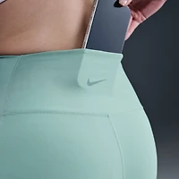 Nike Womens 8" High Rise Stretch Fabric Moisture Wicking Bike Short