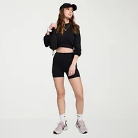 Nike Womens 5" High Rise Stretch Fabric Moisture Wicking Bike Short