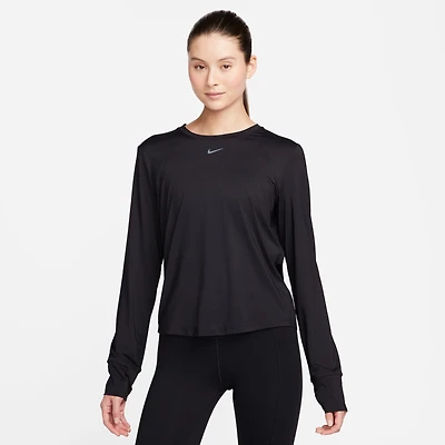 Nike Womens Crew Neck Long Sleeve Quick Dry Active T-Shirt