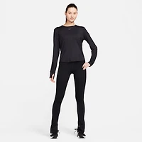 Nike Womens Crew Neck Long Sleeve Quick Dry Active T-Shirt