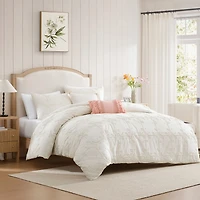 Peri Home Trellis Rose 3-pc. Embroidered Comforter Set