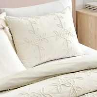 Peri Home Trellis Rose 3-pc. Embroidered Comforter Set