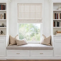 Madison Park Quincy Cordless Room Darkening Roman Shade
