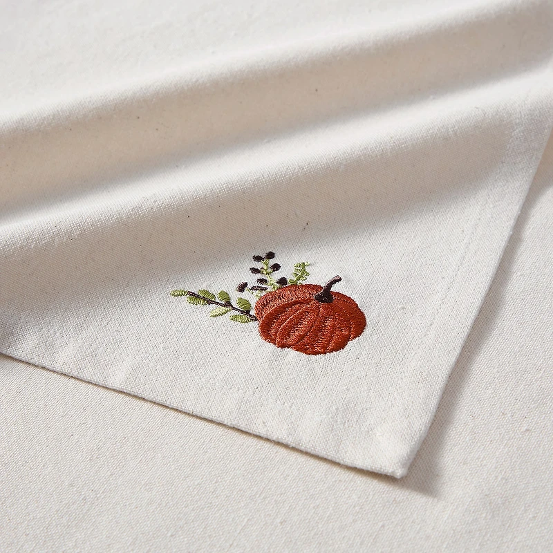 Lenox Harvest Pumpkins 4 Pack Napkins