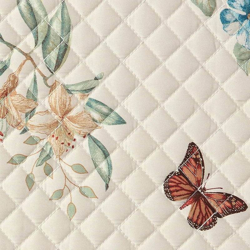 Lenox Butterfly Meadow Fall Quilted Table Runner