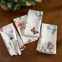 Lenox Butterfly Meadow Fall 4 Pack Napkins