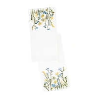 Threadmade Wildflowers Border Embroidered Table Runner